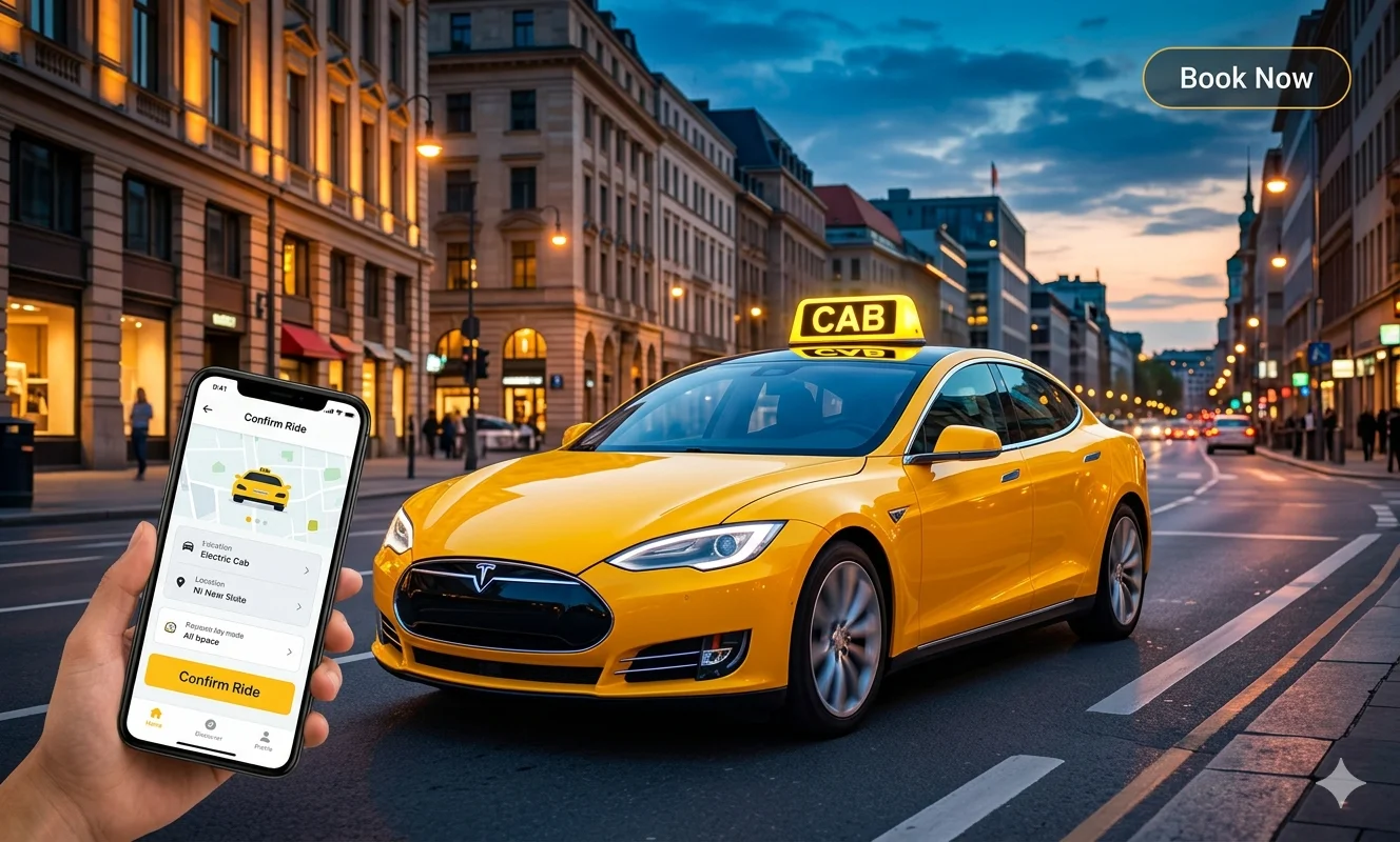 Humsafar Cab reliable taxi service with professional driver providing safe and on-time ride